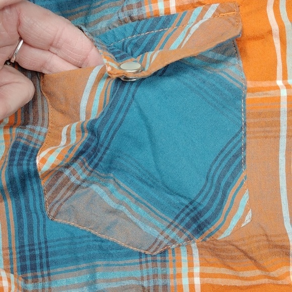 Levis standard fit men's short sleeved button down shirt size large - Picture 3 of 14